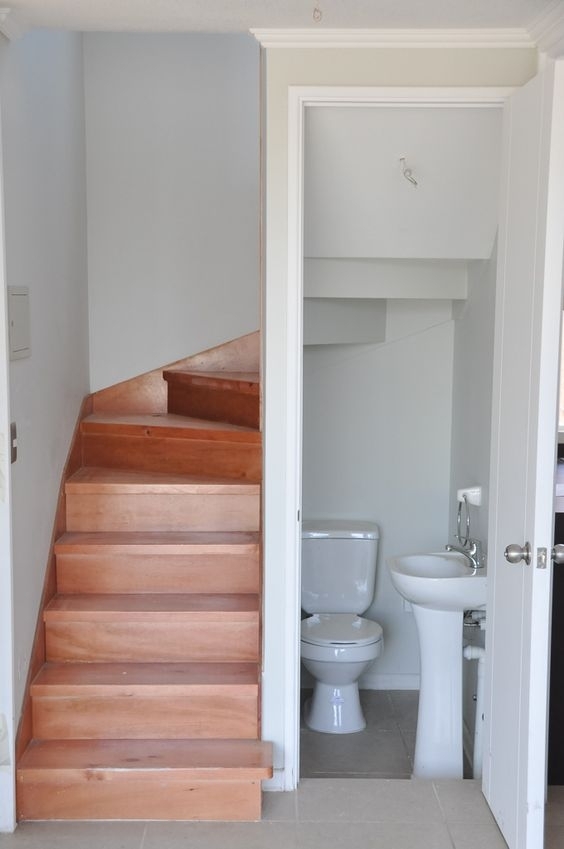 30+ Small Toilets Under Stair Design Ideas ARA HOME