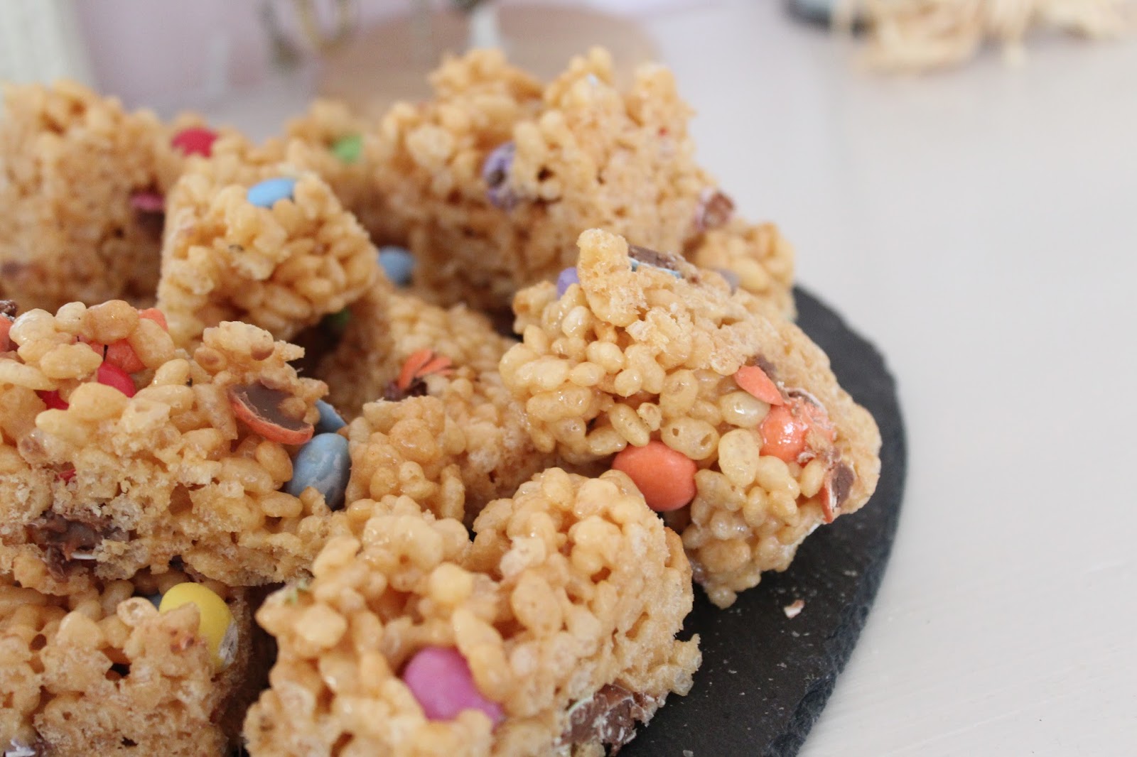 Making Rice Krispie Squares