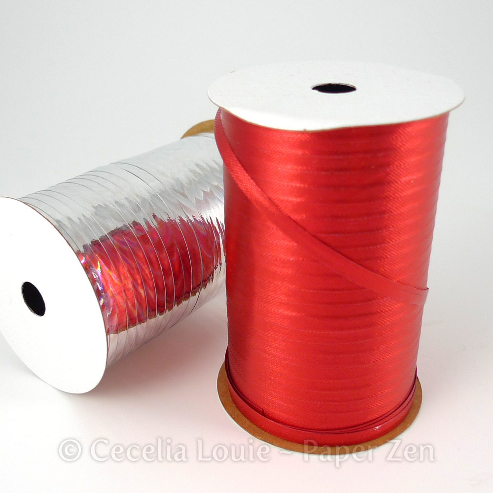 Welcome to Paper Zen ~ Cecelia Louie: Quilling Ribbon - A Space Saving Tip