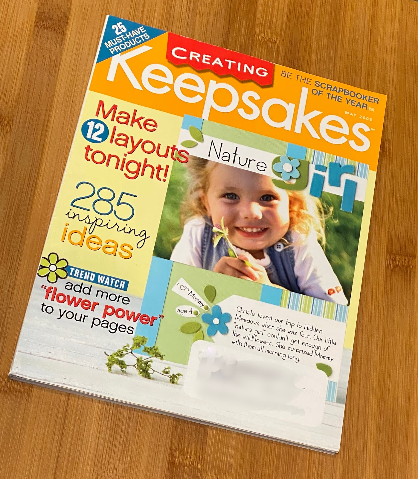 Q's Creative Card Making Kits Magazine Monday Creating Keepsake Cover