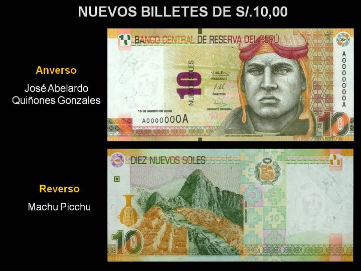 Carlos Challco Aguilar BILLETES DE 10 NUEVOS SOLES Carlos Challco Aguilar BILLETES DE 10 NUEVOS SOLES