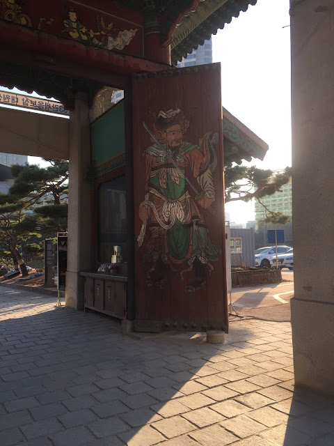 bongeunsa, seoul, korea