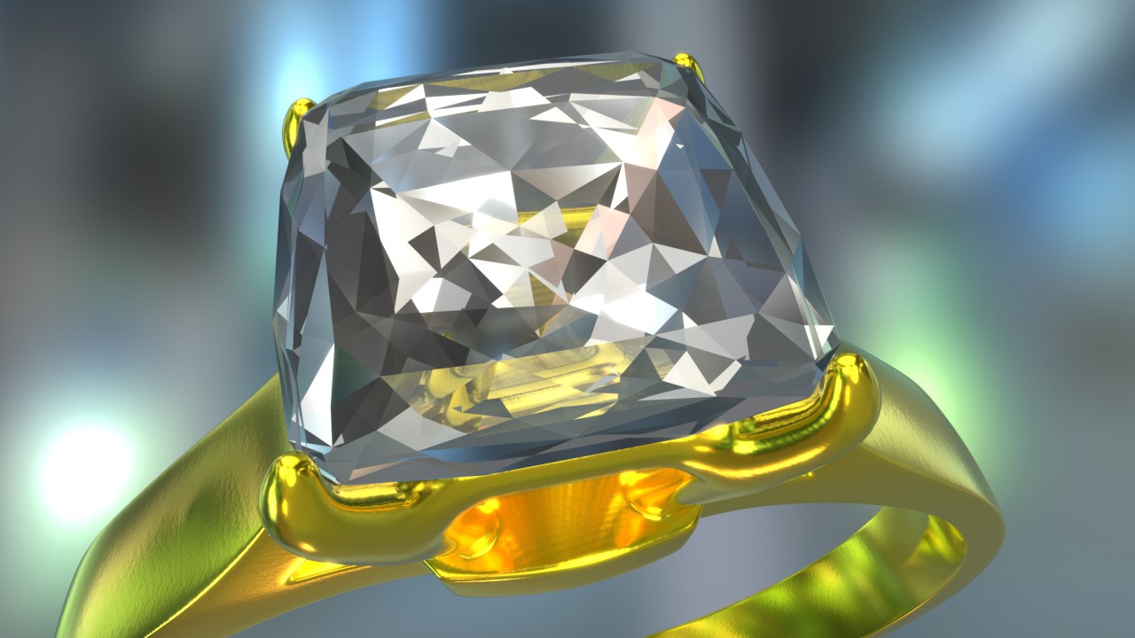 Gold ring Diamond