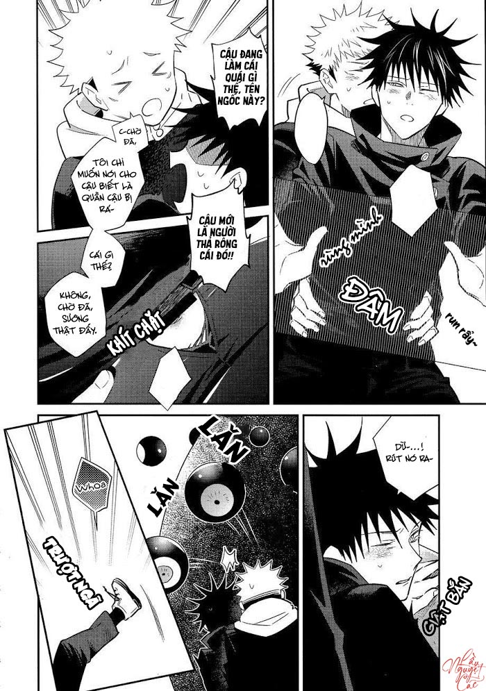 Đọc truyện Tuyển tập những bộ Yaoi Oneshot~~ - Chapter 2 - I’m in the middle of a mission but my classmates XXX is in full view - Jujutsu Kaisen dj