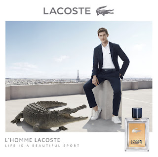 L'HOMME de Lacoste. La marca del cocodrilo reinventa su ego masculino.