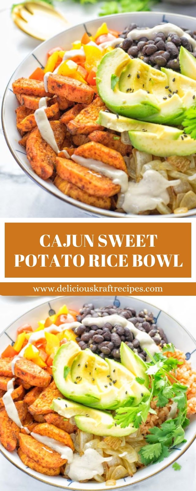 CAJUN SWEET POTATO RICE BOWL CAJUN SWEET POTATO RICE BOWL