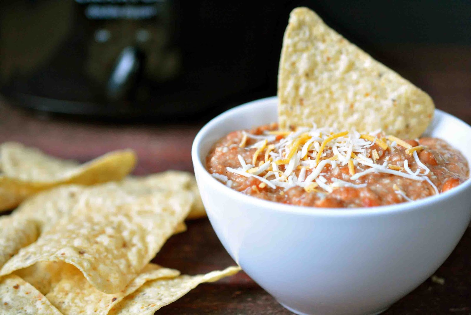 Theresa's Mixed Nuts Easy Slow Cooker Bean Dip