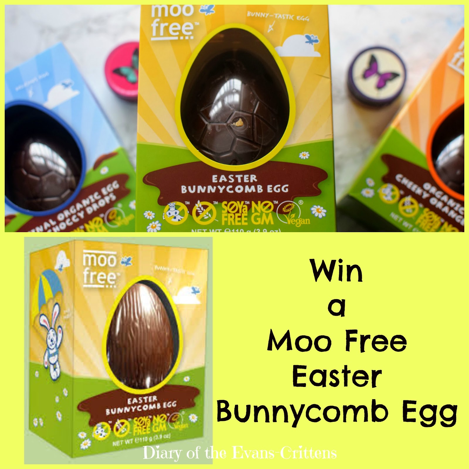 , Win a Dairy free Vegan Moo Free Easter Egg