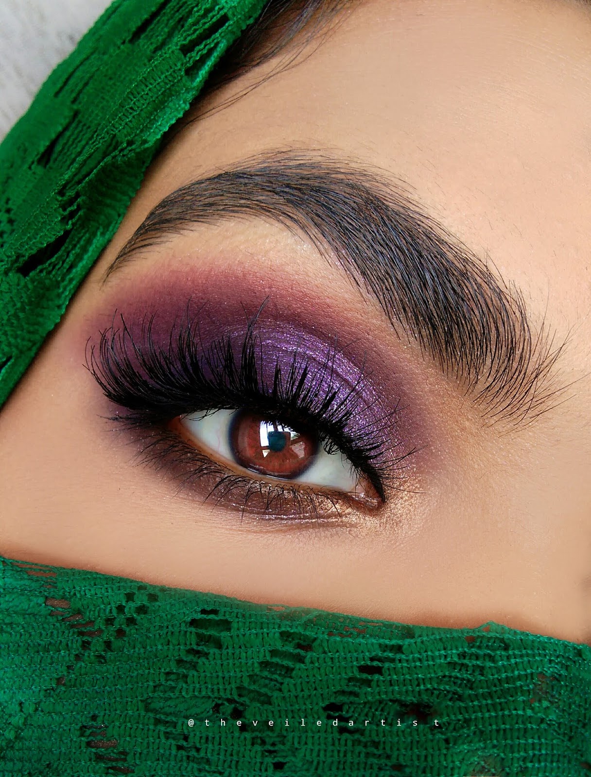 Glittery Purple Smokey Eyes Tutorial Ft Tarte Eyeshadows The