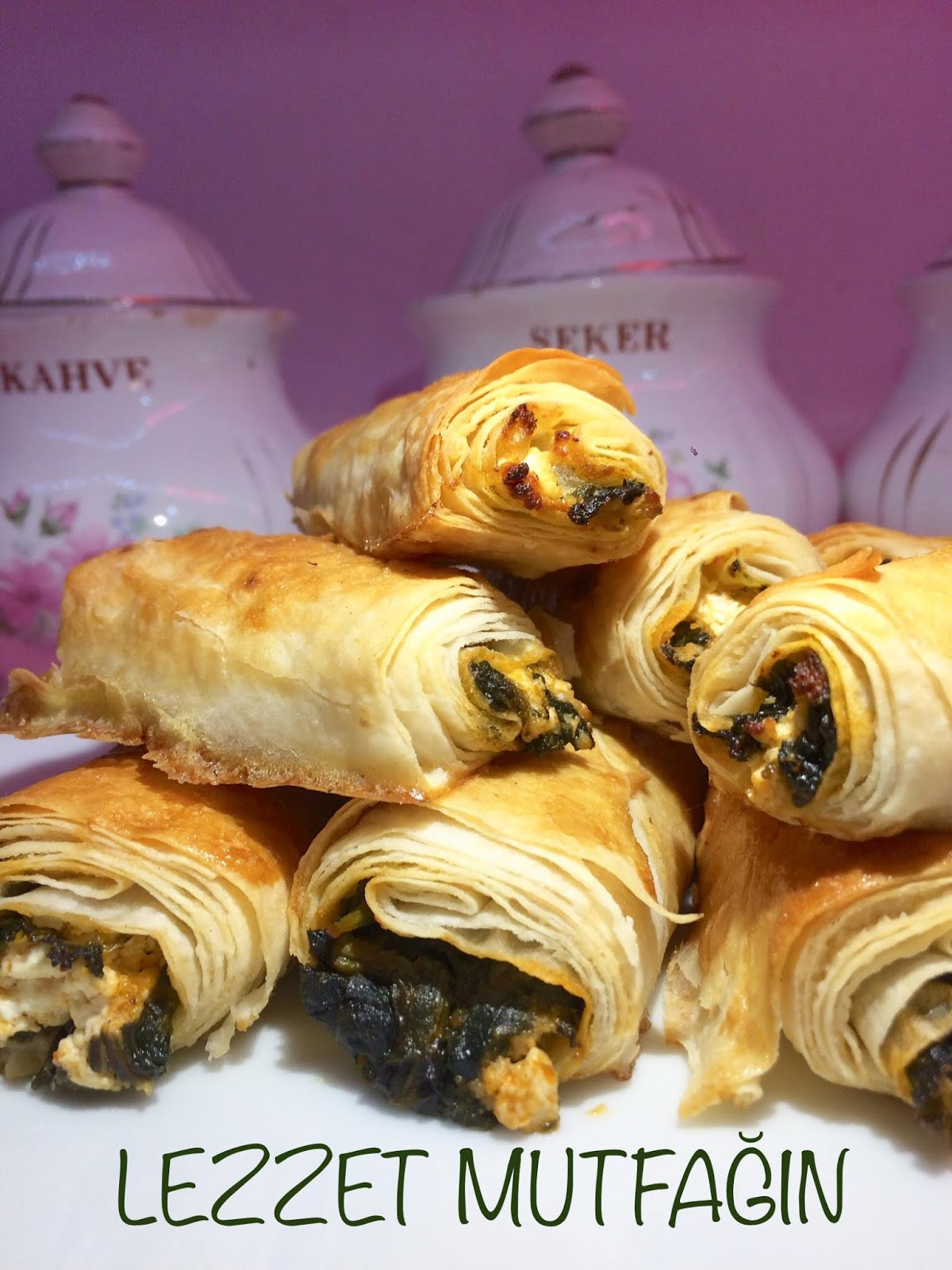 Ispanaklı Peynirli Çıtır Börek LEZZET MUTFAĞIN