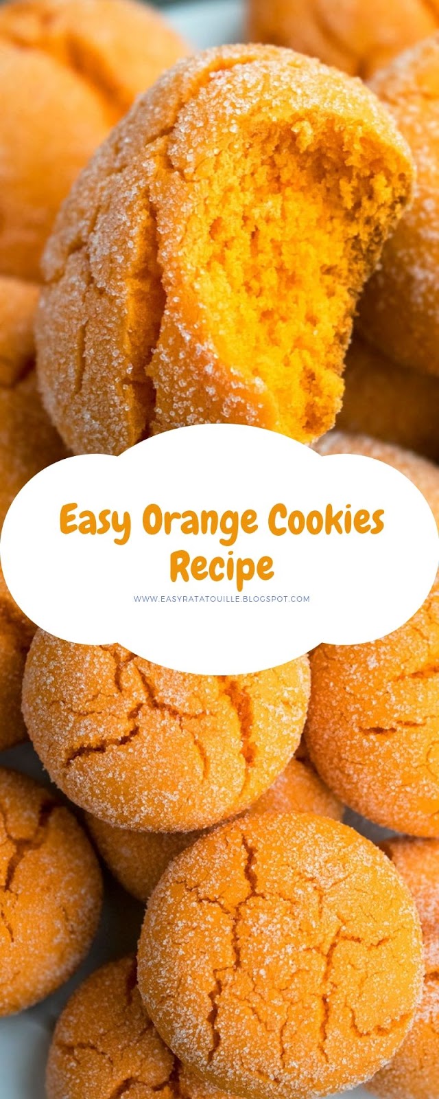 Easy Orange Cookies Recipe
