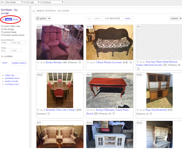 The Sourced Home How to Find Good Stuff Craigslist