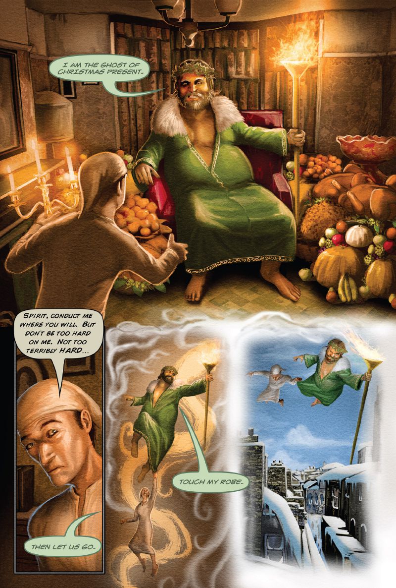 Read page 24 of A Christmas Carol graphic novel