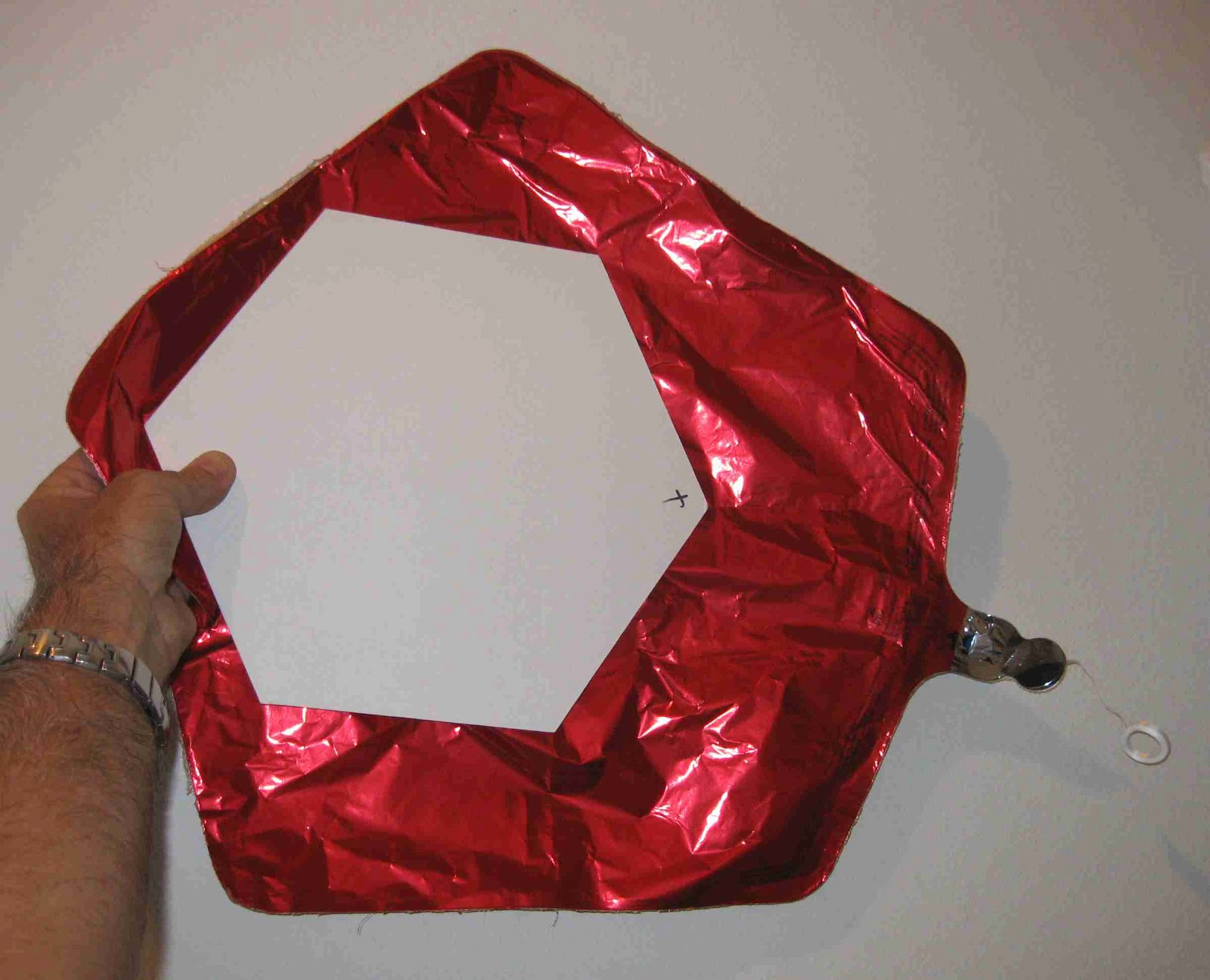 Model Rocket Building Mylar Balloon Parachutes