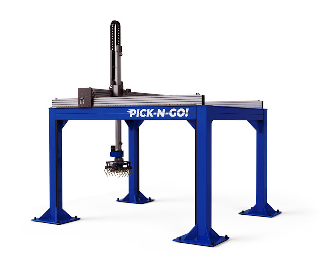 I robot di pallettizzazione in applicazioni di pick-and-place LinearLEAD - soluzioni personalizzate con robot cartesiano