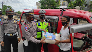 Ops Zebra 2020, Satlantas Polres Jeneponto Tiadakan Tilang, Lebih Banyak Berbagi