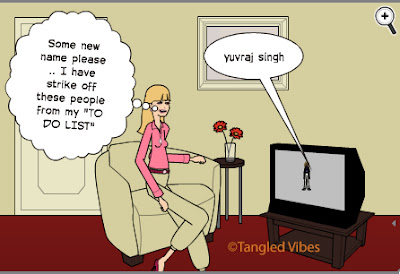 Image of Deepika padukone watching tv
