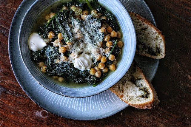 Chick Pea and Cavolo Nero Soup