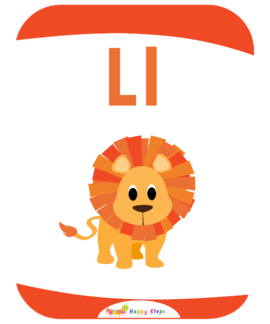 Letter L - Lion  Flashcards