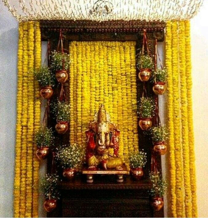 Ganpati Decoration Ideas for Home