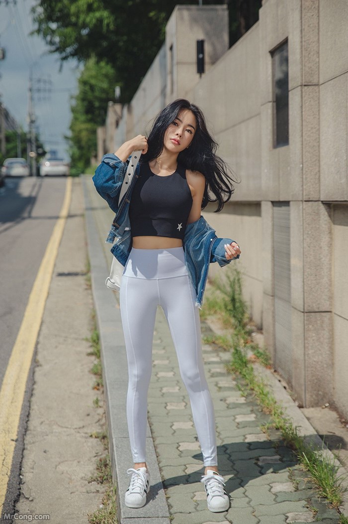 The beautiful An Seo Rin shows off her figure with a tight gym fashion (273 pictures) photo 8-0