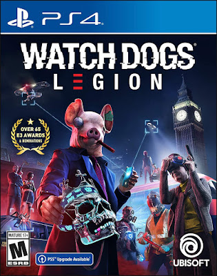 Watch Dogs Legion Game Cover Ps4 Standard
