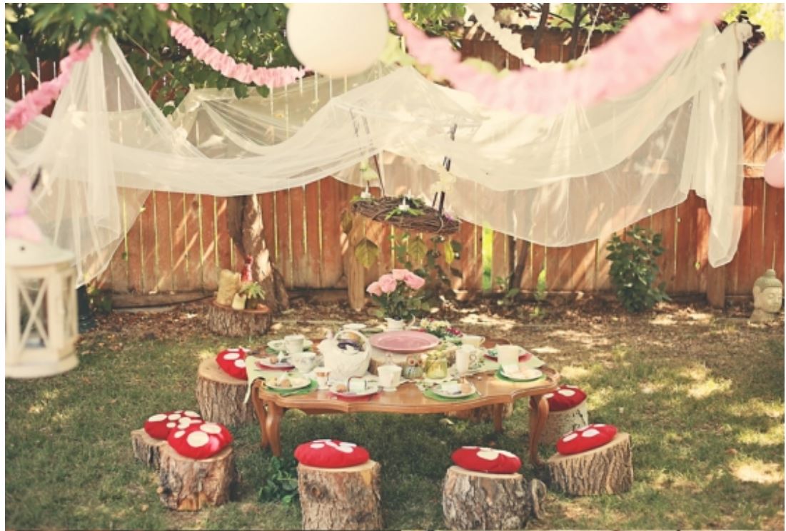 DIY Table for Fairy Themed Parties. Oh My Fiesta! in english