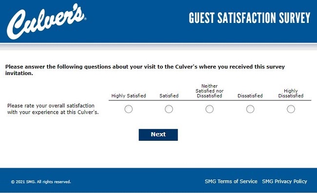 culver's ice cream survey