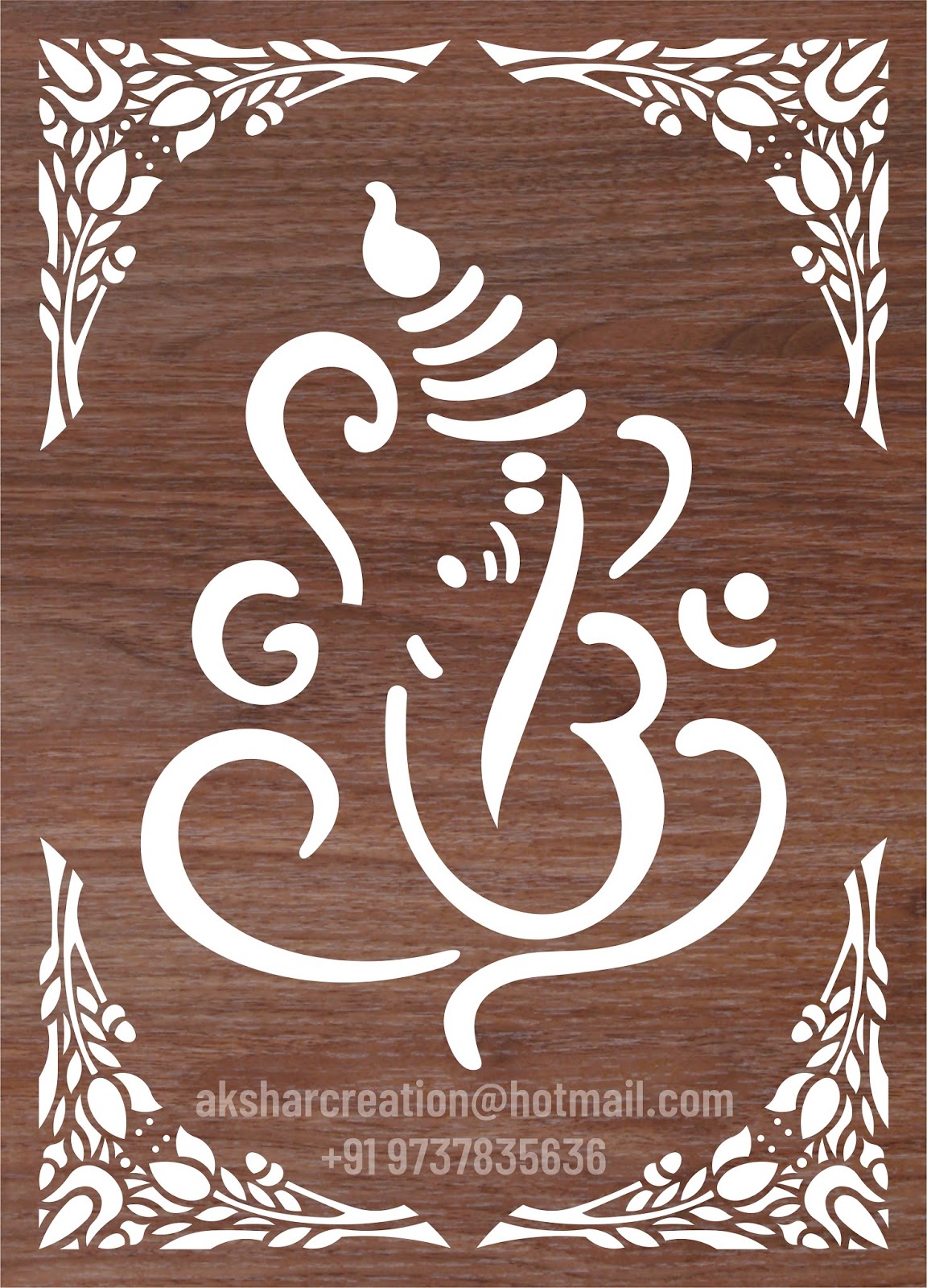 Cnc Ganesh Bell Dxf Design Jaali Design Cnc Cutting D - vrogue.co