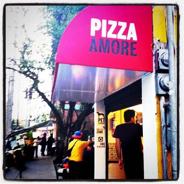 D.F. Vegetariano / Vegetarian Mexico City ¿Quién dijo Pizza Amore?