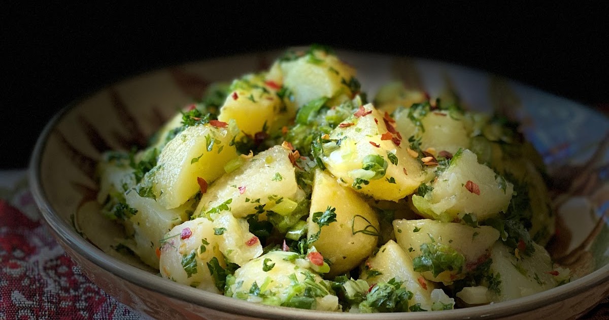 Vegan Armenian Potato Salad 🌱🥔 With Lena The Vegan Armenian Kitchen