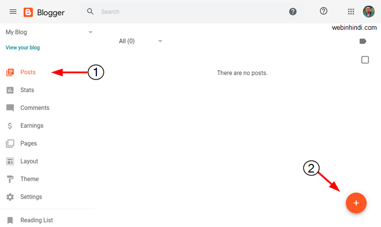 blogger में post कैसे लिखें