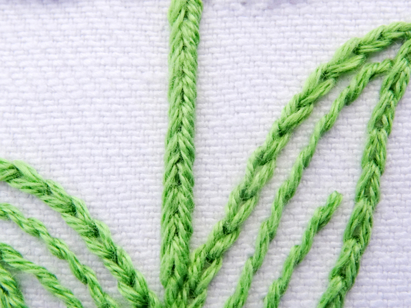 Mẫu thêu hoa tulip - Hình 4