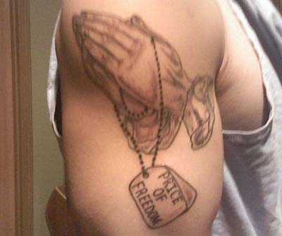 praying hands tattoo designs