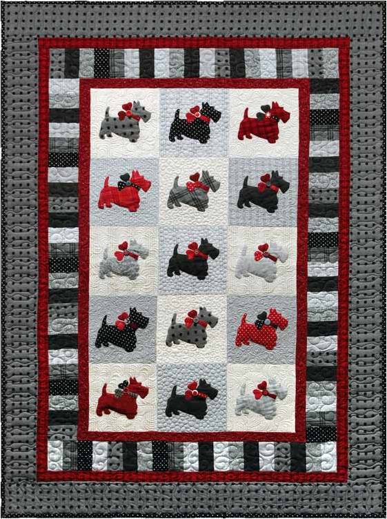 Quilt Inspiration Free pattern day Cat and Dog quilts!