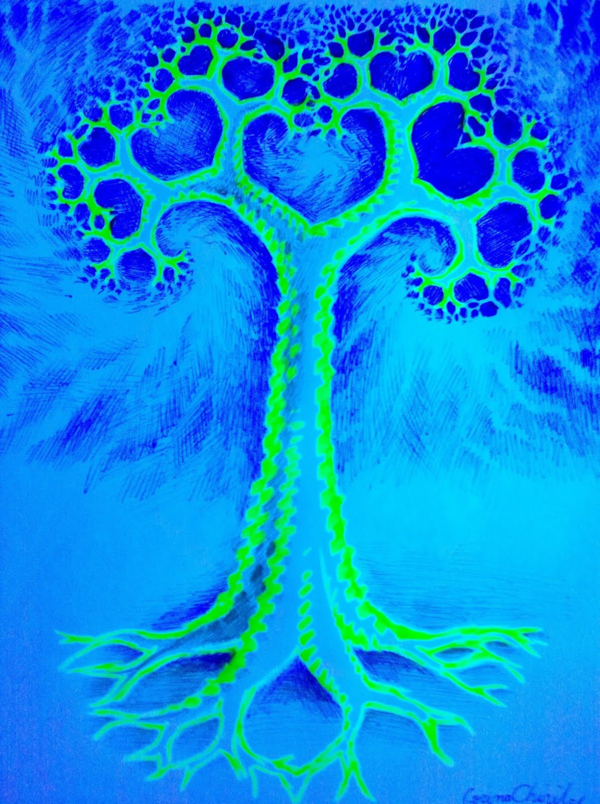 ♥*CORinAZONe ART The art of Corina Chirila*♥*... Fractal tree