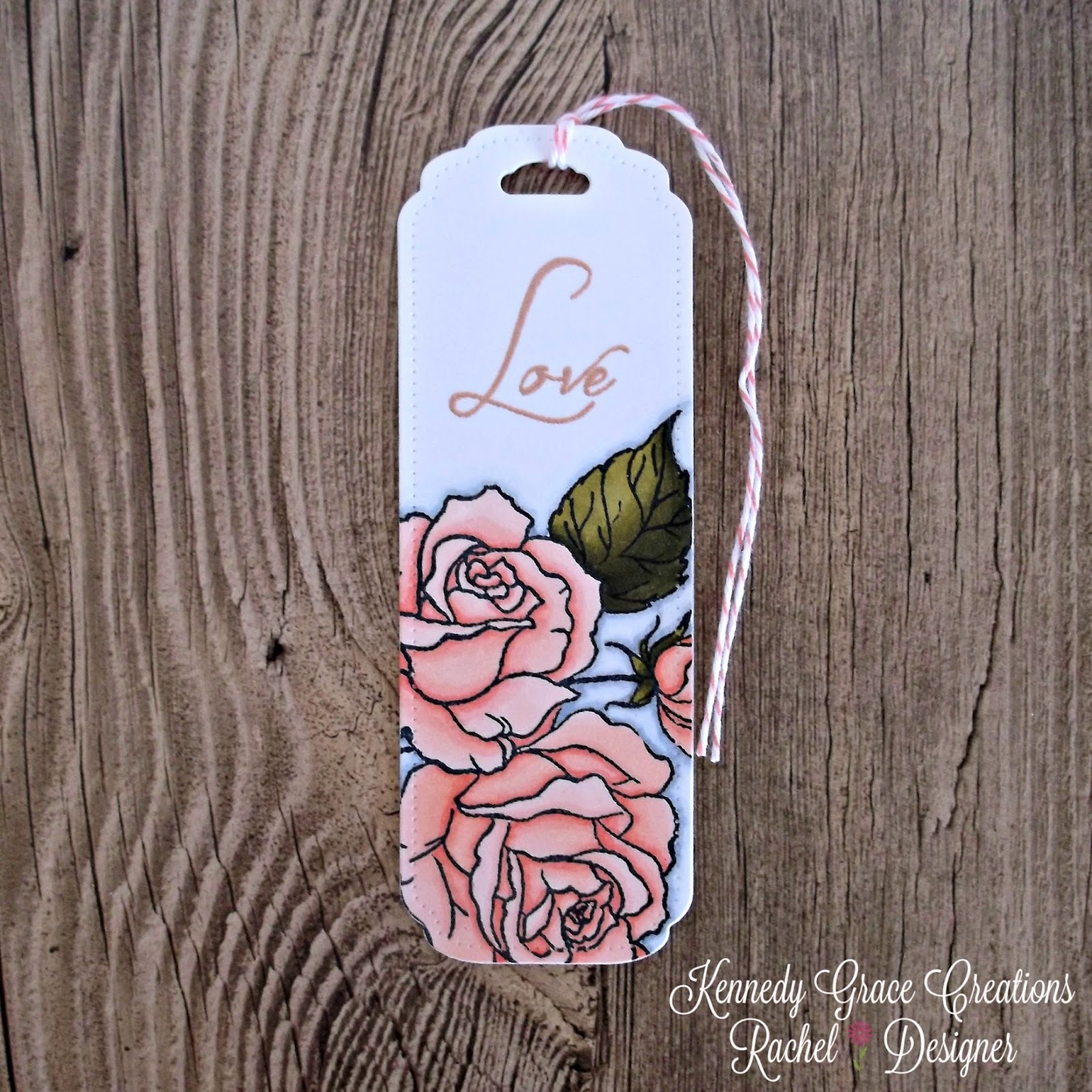Splendid Roses Bookmark