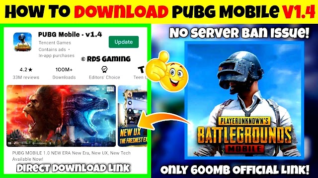 How To Update PUBG Mobile v1.4 And Play Without VPN (No Error Code Restrict)