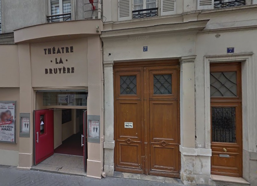 Theatre De La Bruyere Paris promescargot.blogspot.com