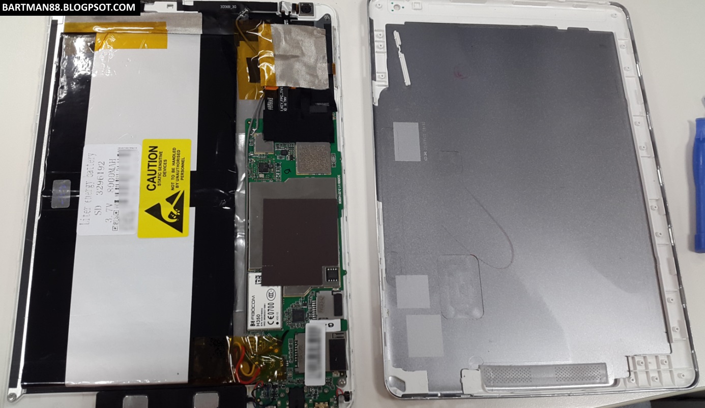 Replacing Teclast X98 Air 3g Bloated Battery
