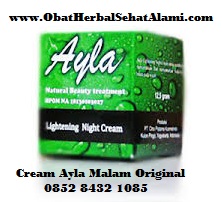 Ayla cream siang bagus aman BPOM herbal alami tradisional Ayla cream siang bagus aman BPOM herbal alami tradisional