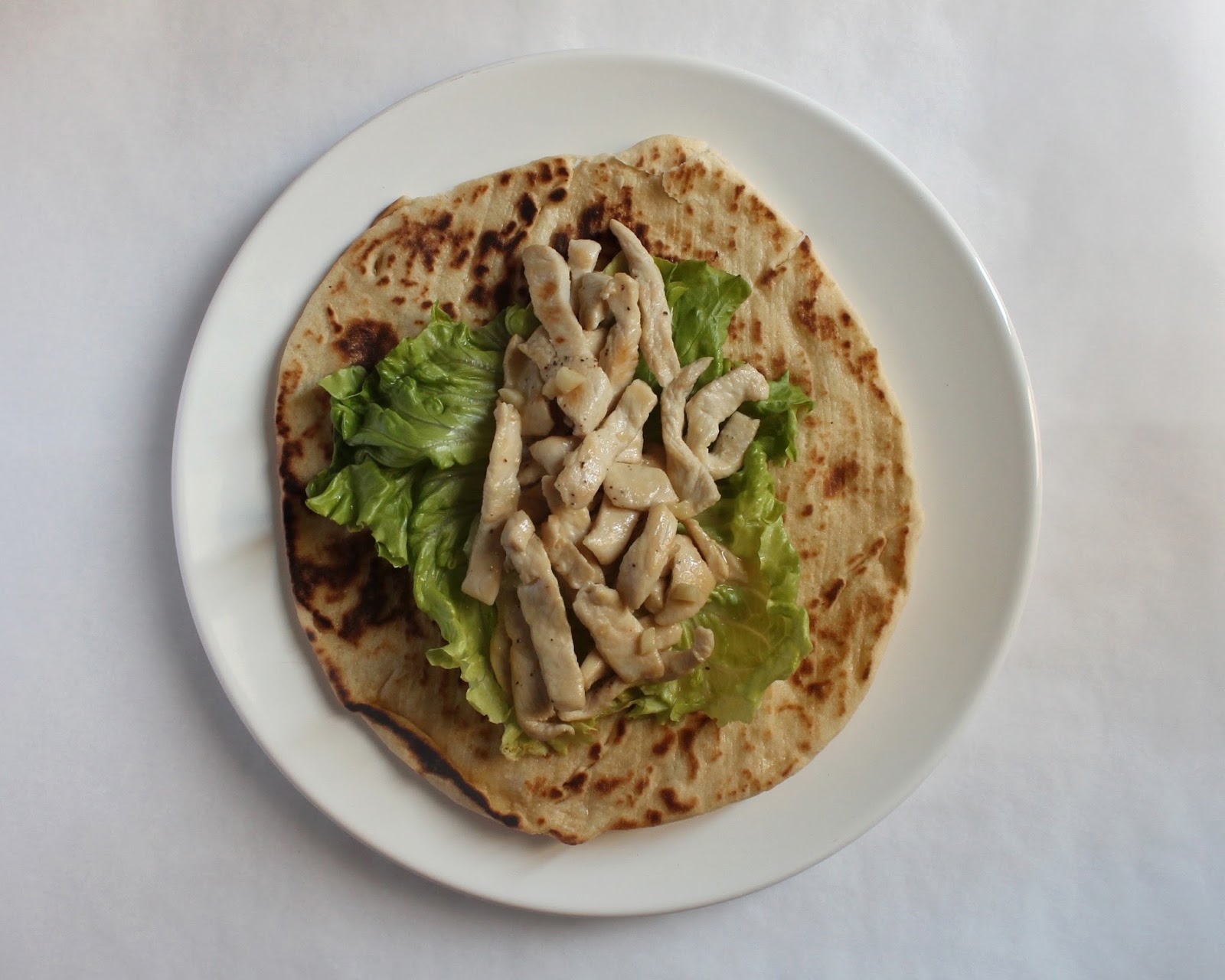 Diario de azúcar y sal Wraps de pollo al limón