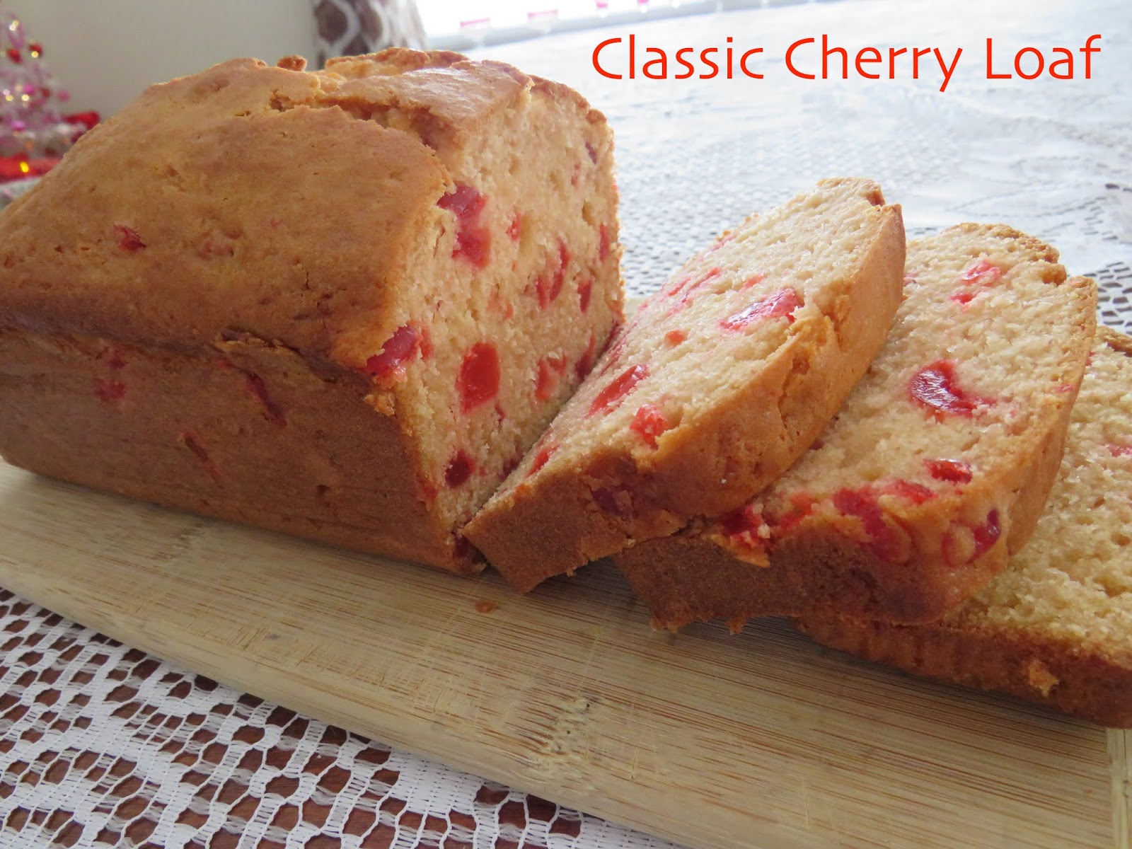 Thel's Kitchen Classic Cherry Loaf