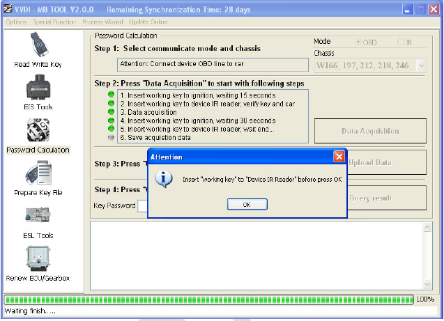  insert to device IR Reader