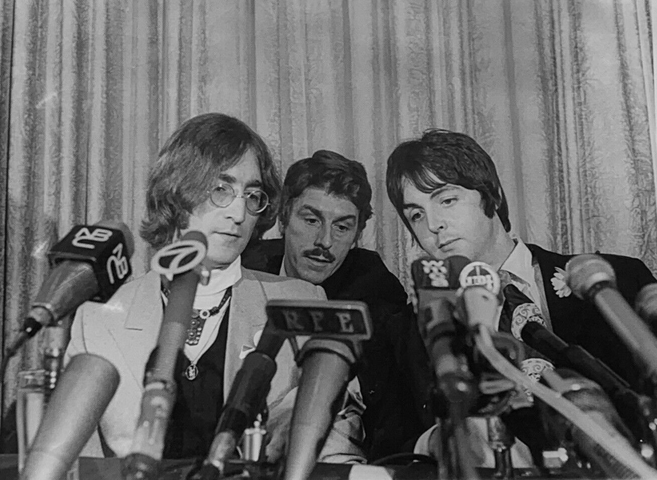 Meet the Beatles for Real So many microphones