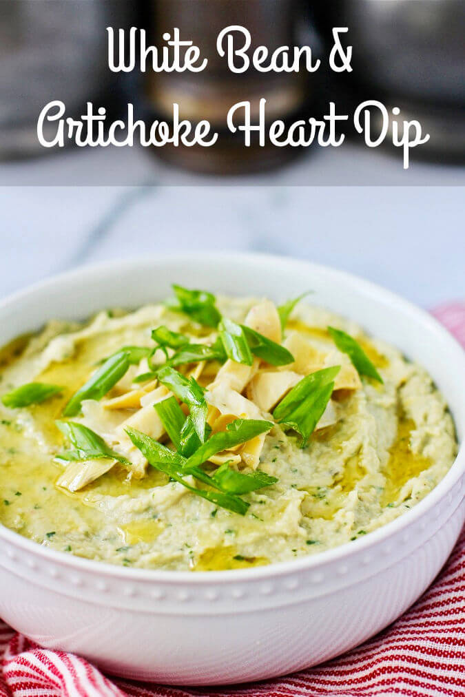 White Bean and Artichoke Heart Dip Karen's Kitchen Stories