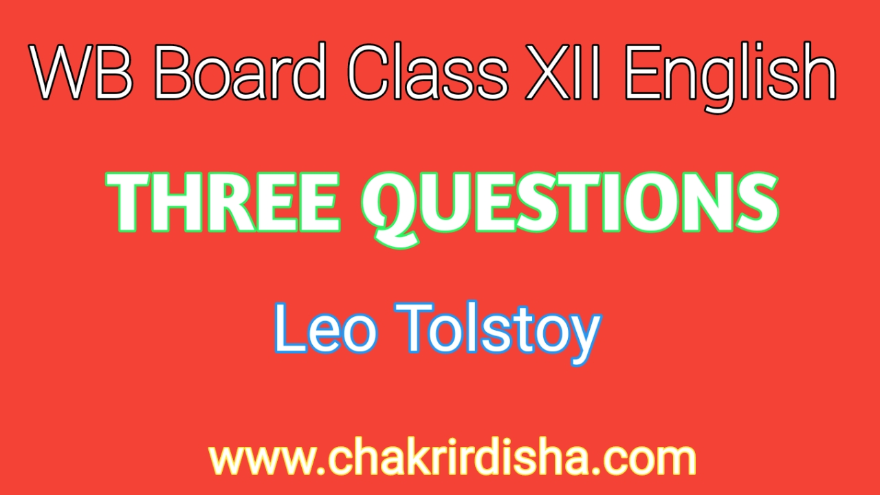 🏆 Three questions by leo tolstoy essay. The Three Questions by Leo