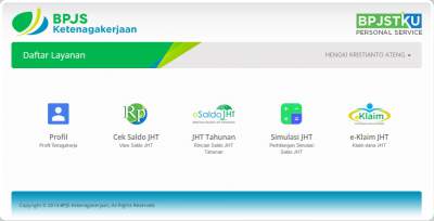 Daftar Layanan ~ Cara Cek Saldo JHT BPJS Ketenagakerjaan