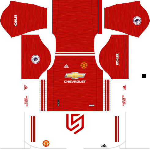 MANCHESTER UNITED 20/21 | KITS DLS 19 e FTS