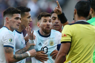 Lionel Messi banned from International football for 3 month: